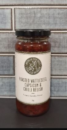 Australian Bush Spices - Roasted Wattleseed, Capsicum & Chilli Relish
