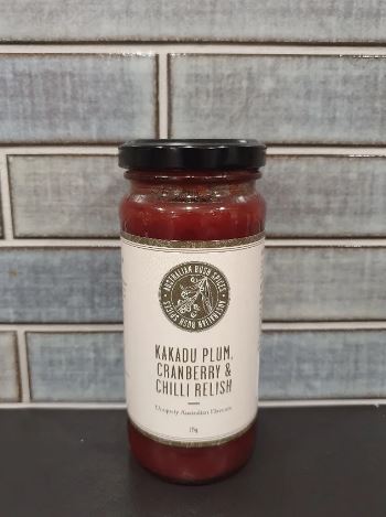 Australian Bush Spices - Kakadu Plum, Cranberry & Chili Relish