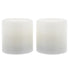 Emporium Set Of 2 Pillar Led Candles 7.5cm