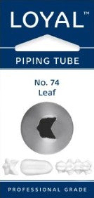 Loyal Piping Tip - No.74 Leaf