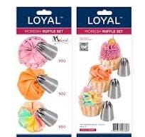 Loyal Moreish Ruffle Piping Set - 3pc Piping Tip Sets The Cooks Kitchen 