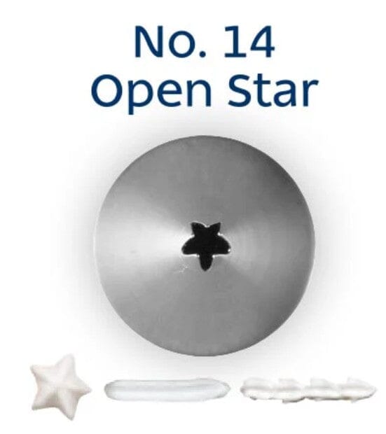 Loyal Piping Tip - No. 27 Closed Star Piping Tips The Cooks Kitchen 