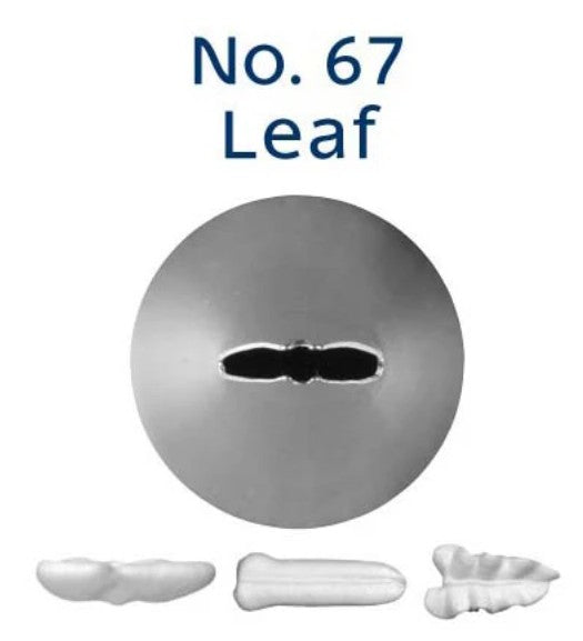 Loyal Piping Tip - No.67 Leaf