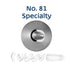 Loyal Piping Tip - No.81 Specialty Piping Tips The Cooks Kitchen 