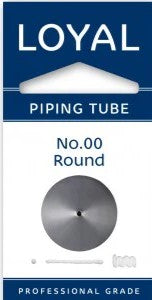 Loyal Piping Tube - N0.00 Round