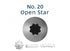 Loyal No. 20 Open Star Standard S/s