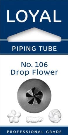 Loyal Piping Tip - No.106 Drop Flower Piping Tips The Cooks Kitchen 
