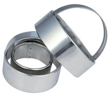 Mondo Round Plain Cutters Set 3 Piece Cookie Cutters The Cooks Kitchen Mandurah 