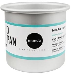 Mondo Pro Deep Round Pan 4x4in Baking Tins, Trays, Pans & Ramekins The Cooks Kitchen 