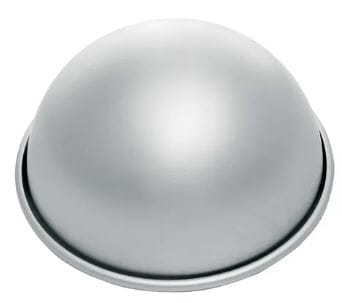 Mondo Pro Hemisphere Cake Pan 6in/15cm Baking Tins, Trays, Pans & Ramekins The Cooks Kitchen 