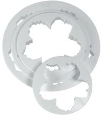 Mondo Bakeware - Peony Flower Cutter Set 5 Pce