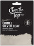 Over The Top Silver Leaf Transfer Sheet Pk 5 Colouring The Cooks Kitchen 