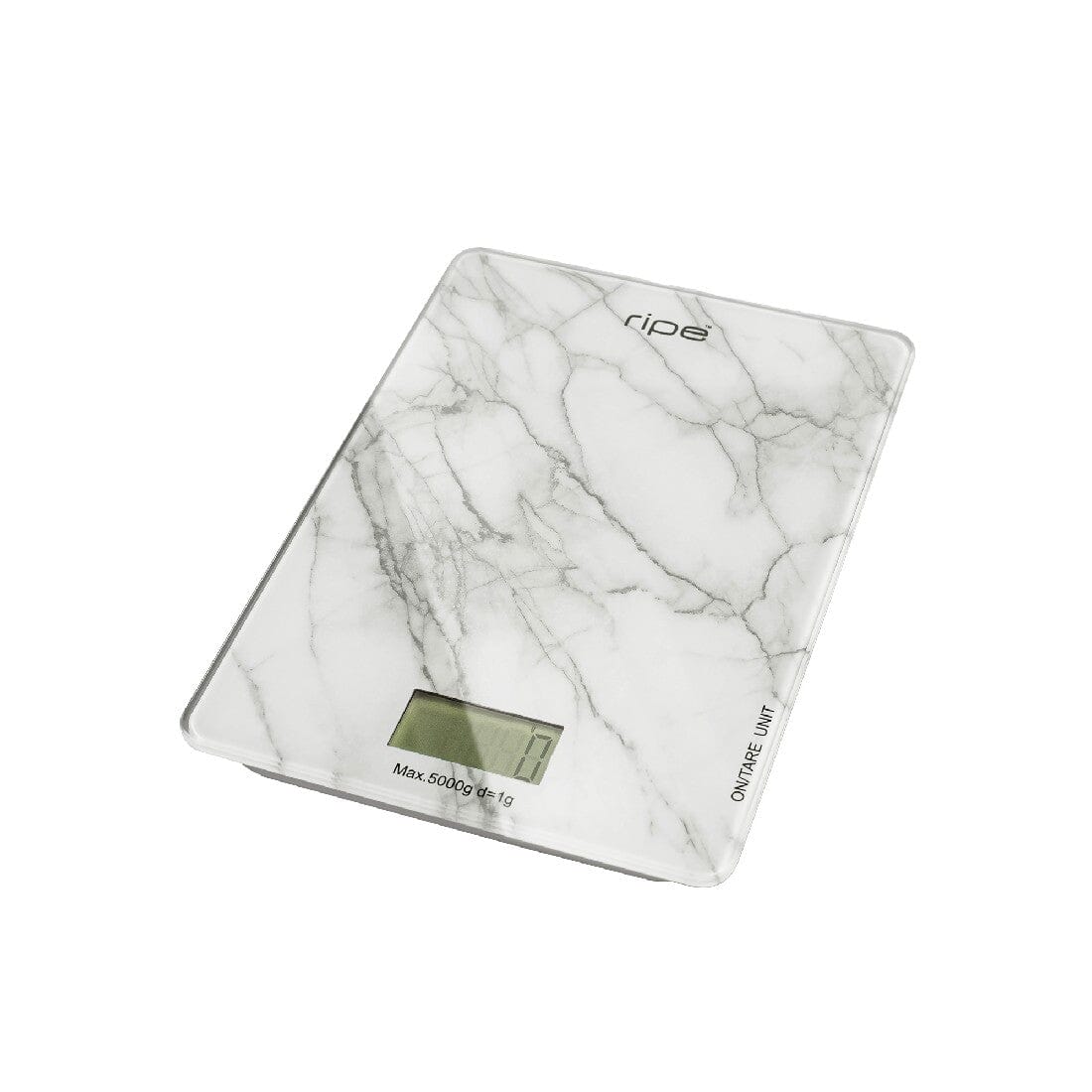 Ripe Kitchen Scale Reflection - White Marble 5kg Bakeware Accessories The Cooks Kitchen Mandurah 