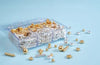 Over The Top Edible Bling Metallic Bento Box Gold & Silver Sprinkes Mix 120g