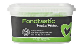 Fondtastic Premium Fondant - Leaf Green 250g