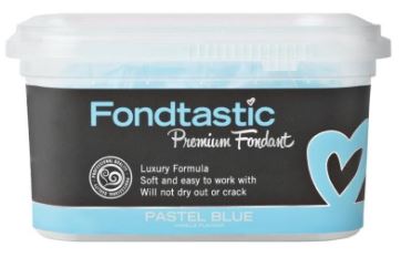 Fondtastic Premium Fondant - Pastel Blue 250g