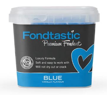 Fondatastic Premium Fondant - Blue 1kg