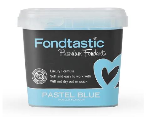 Fondtastic Premium Fondant - Pastel Blue 1kg