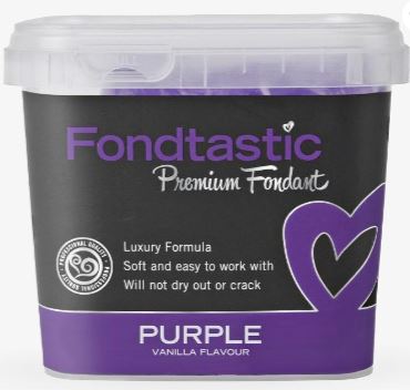 Fondtastic Premium Fondant - Purple 1kg