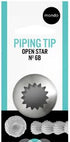 Mondo #6b S/s Open Star Piping Tip