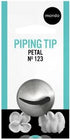 Mondo #123 Stainless Steel Petal Piping Tip The Cooks Kitchen 