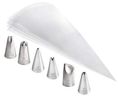 Mondo Flower Piping Set 10pc