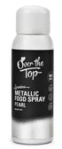 Over The Top Metallic Food Spray 48g - Pearl White Aerosol Spray Colours The Cooks Kitchen 