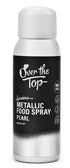 Over The Top Metallic Food Spray 48g - Pearl White
