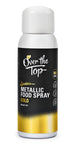 Over The Top Metallic Food Spray 48g - Gold Aerosol Spray Colours The Cooks Kitchen 