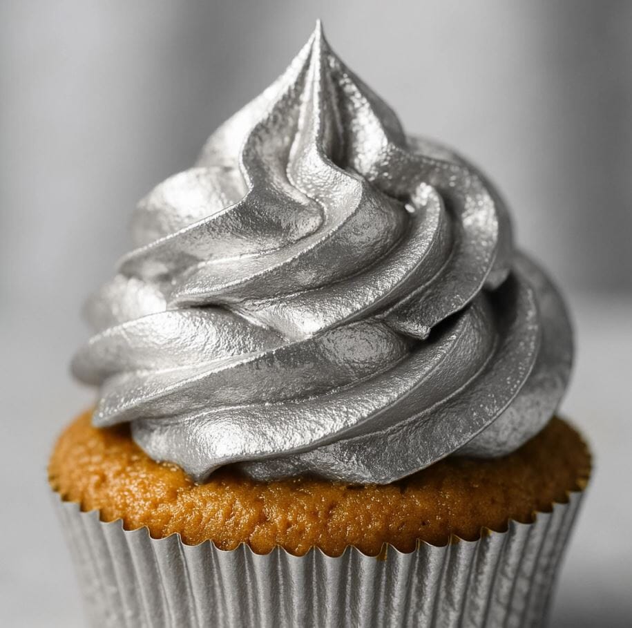 Over The Top Metallic Food Spray 48g - Silver Aerosol Spray Colours The Cooks Kitchen 