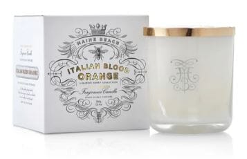 Maine Beach Organic Ligurian Honey (with Italian Blood Orange) Fragrance Candle 380g Candles & Oils The Cooks Kitchen 