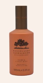 Maine Beach Rangelands Sandalwood (with Bergamot) Home & Linen Mist