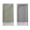Academy Edwin Tea Towels 2pcs Set Green 50x70x2cm