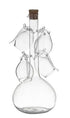 Davis & Waddell Fine Foods 5pc Port Set, 800ml Flask, 60ml Sippers