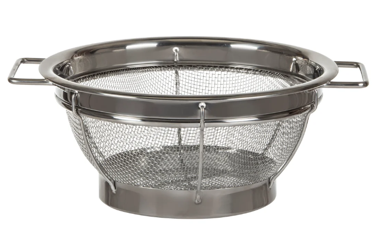 Masterpro Deluxe Mesh Colander With Handles Small Stainless Steel