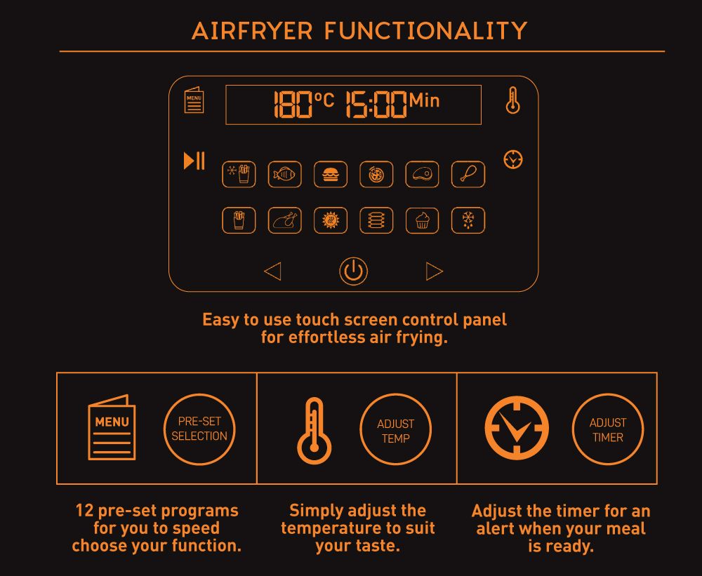 Masterpro Ultimate All-in-one Multi Cooker And Airfryer