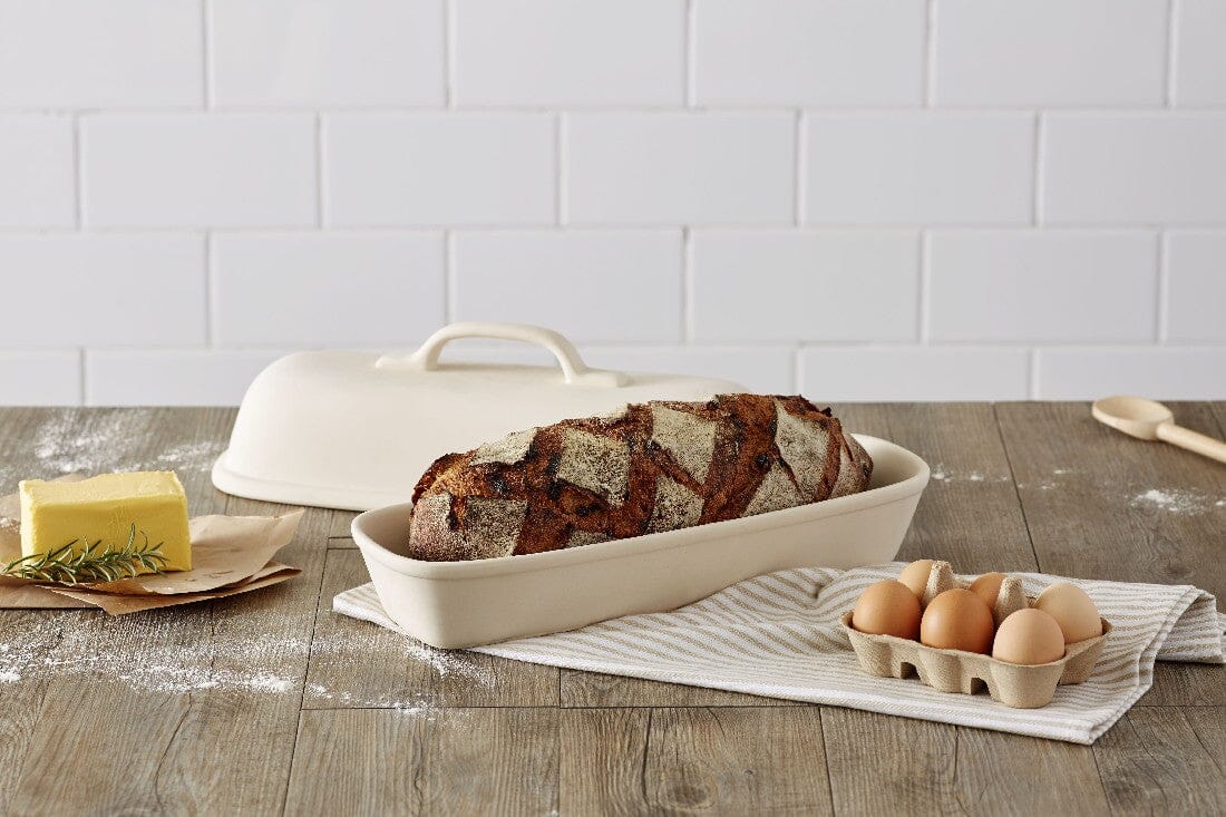 Davis & Waddell Rectangular Bread Baking Cloche 30x11x13cm Bread Making The Cooks Kitchen Mandurah 