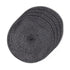 Amalfi Jai Placemat S/4 35x35cm Black Placemats & Coasters The Cooks Kitchen 