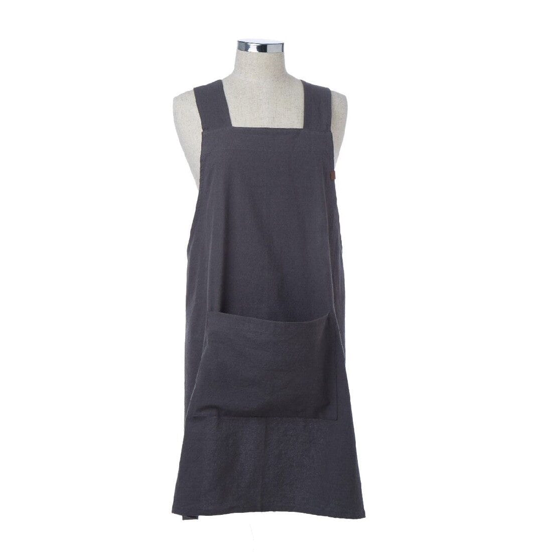 Grand Designs Kitchen Throsby Japanese Apron Cool Grey 98x75cm Aprons, Mitts & Gloves The Cooks Kitchen Mandurah 