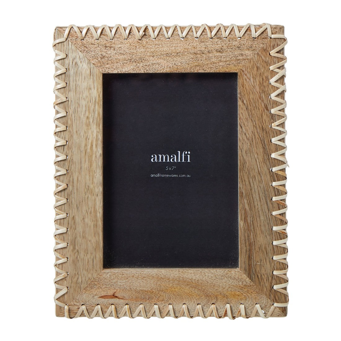 Amalfi Rattan Photo Frame 5x7'(22x17cm) Natural