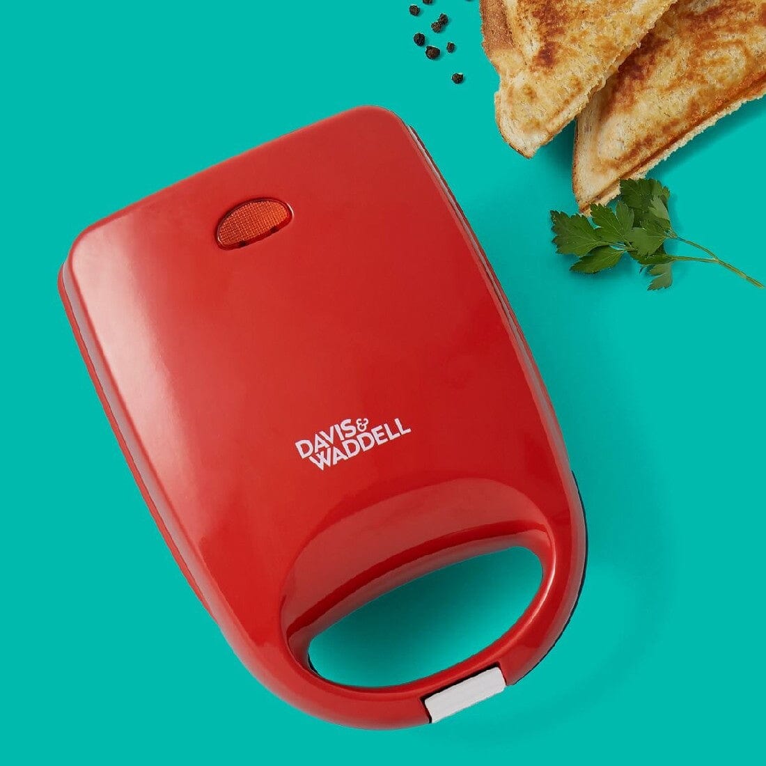 Davis & Waddell Electric Mini Jaffle Maker Red Tabletop Cooking The Cooks Kitchen Mandurah 