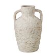 Amalfi Textured Ceramic Vase With Handles
