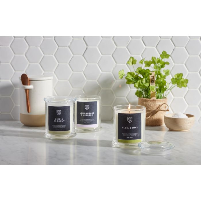 Basil & Mint Scented Candle