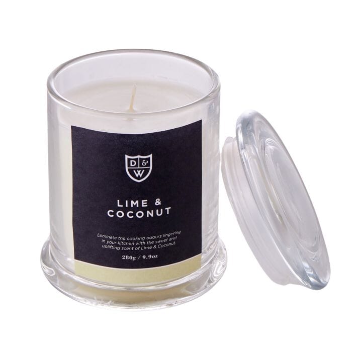 Lime & Coconut Scented Candle Room Diffusers & Candles The Cooks Kitchen 
