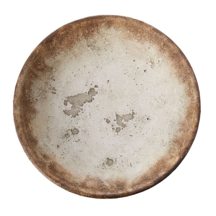 Amalfi Distressed Two Toned Ceramic Decorative Bowl 28.5x28.5x9cm Vases & Planters The Cooks Kitchen 