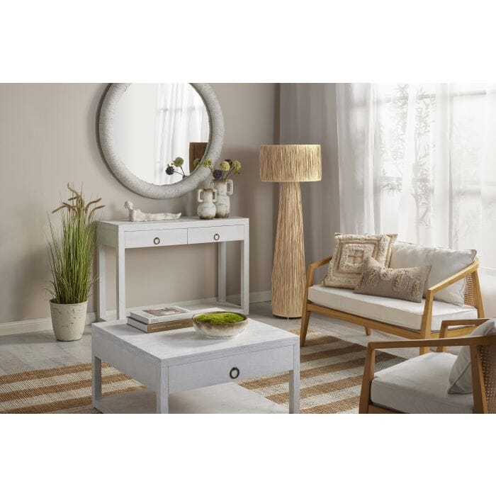 Amalfi Distressed Two Toned Ceramic Decorative Bowl 28.5x28.5x9cm Vases & Planters The Cooks Kitchen 