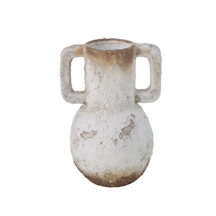 Amalfi Distressed Two Toned Ceramic Vessel