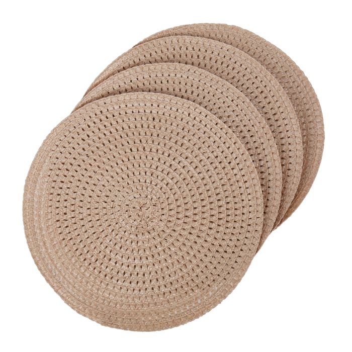 Amalfi Jay Placemat Set/4 Fresh Beige 35x35x0/1cm