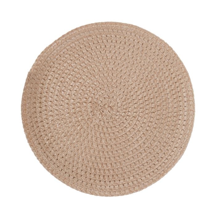 Amalfi Jay Placemat Set/4 Fresh Beige 35x35x0/1cm Placemats & Coasters The Cooks Kitchen 