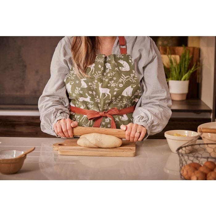 Ulster Weavers Forest Friends Sage Apron Aprons The Cooks Kitchen 